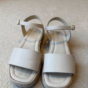 Zara Girls Cream Sandals
